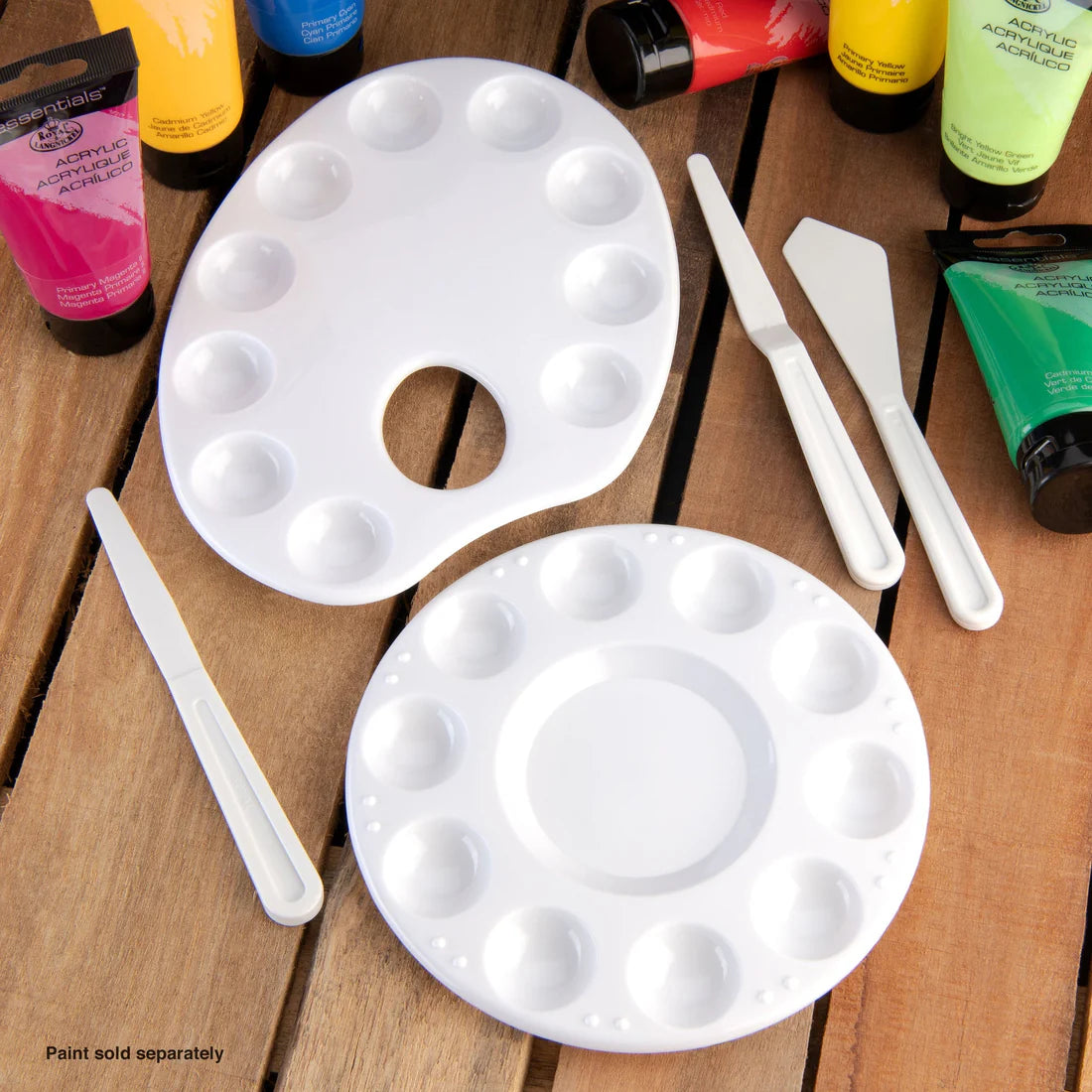 5 PC PALETTE &amp; KNIFE SET