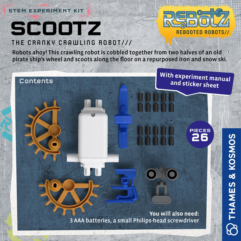 REBOTZ SCOOTZ THE CRANKY CRAWL