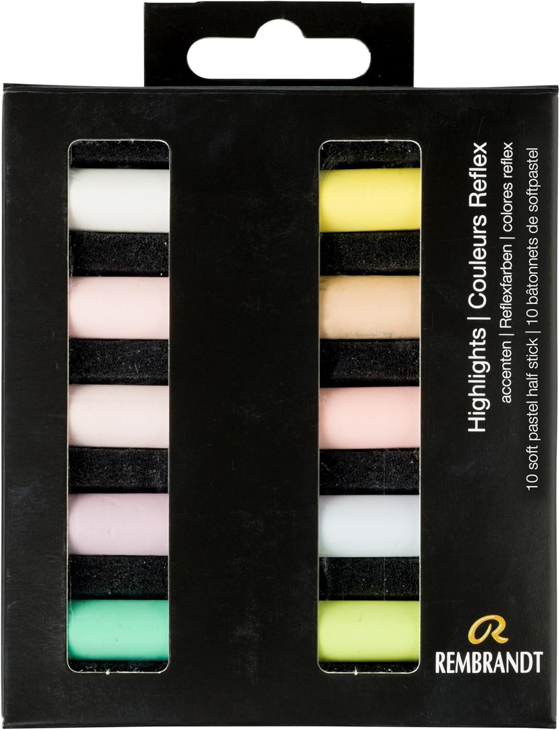 REMBRANDT SOFT PASTEL MICRO SET/10 HIGHLIGHTS