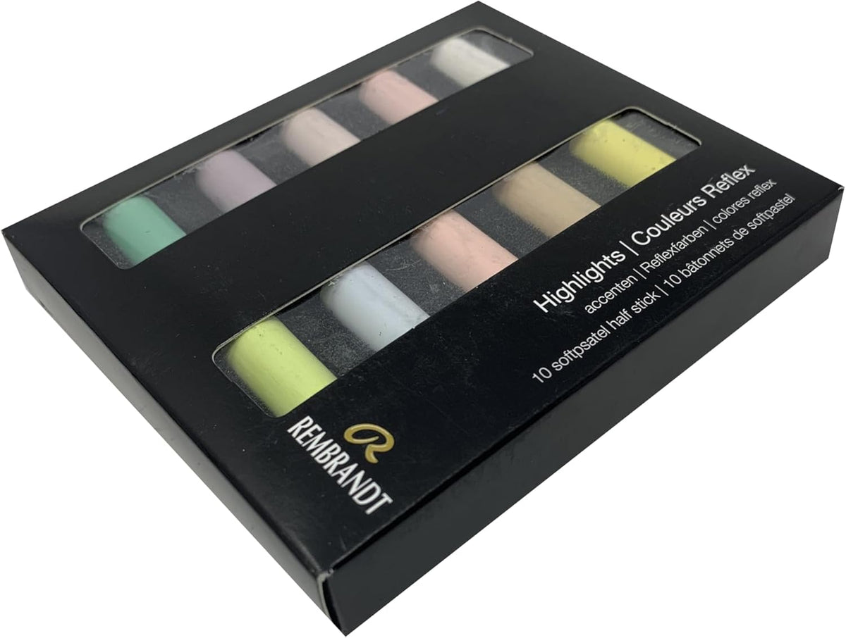 REMBRANDT SOFT PASTEL MICRO SET/10 HIGHLIGHTS