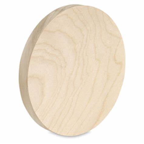 ROUND RANGER BOARD® CRADLED BIRCH FACED PAINTING PANEL 8 X 7/8&quot;