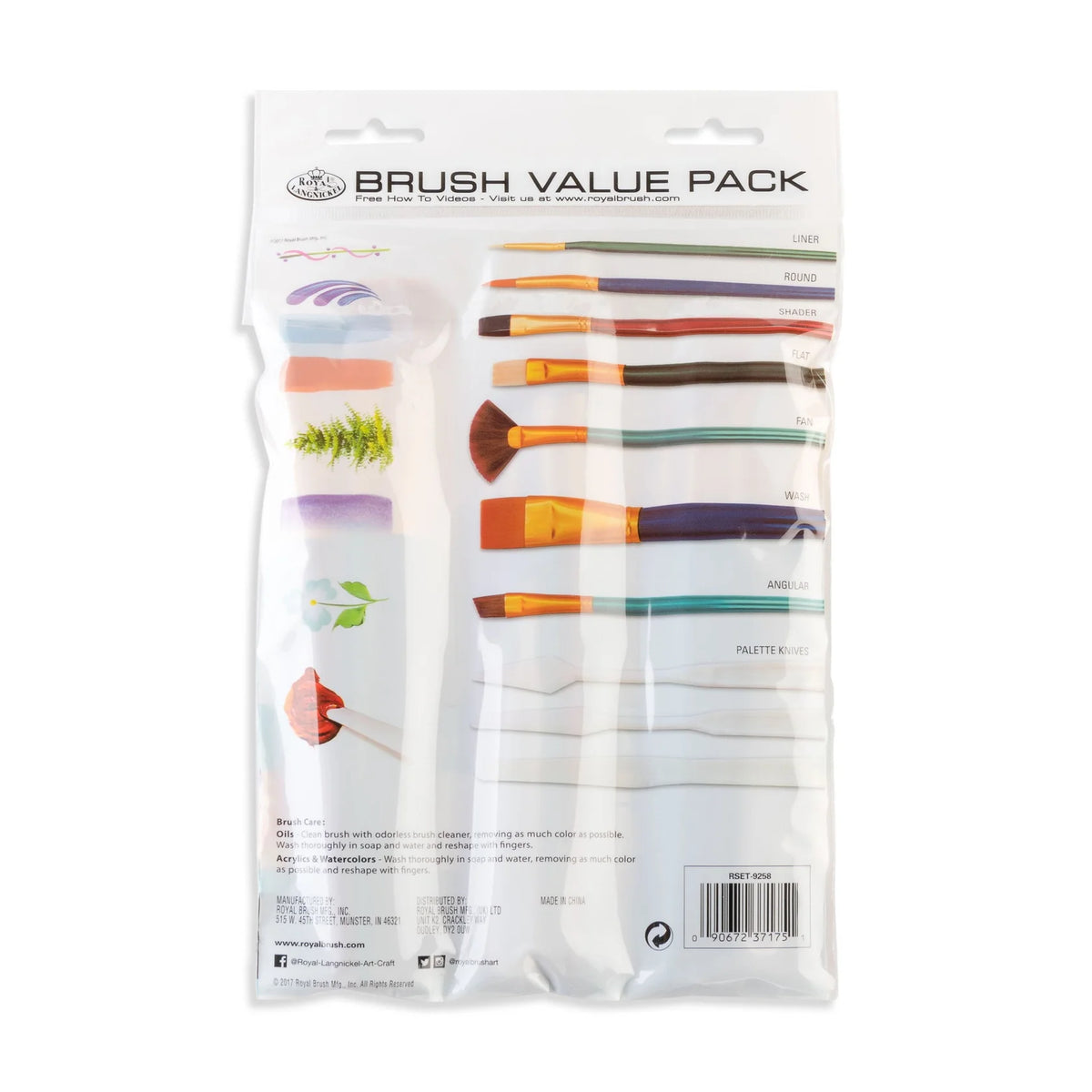 25 PC VALUE BRUSH SET
