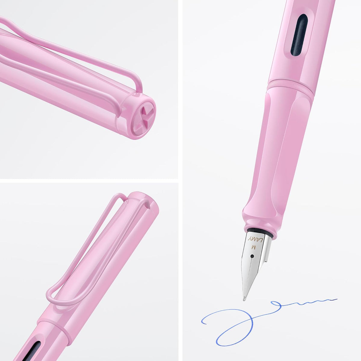 SAFARI  LIGHT ROSE FOUNTAIN PEN MEDIUM - SPECIAL EDITION