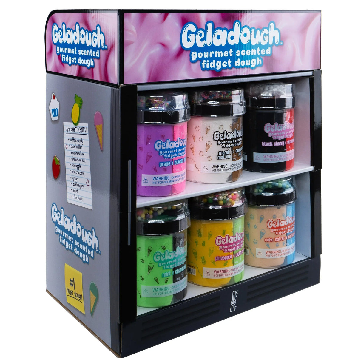 GELADOUGH - LEMON MERIGUE &amp; STRAWBERRY