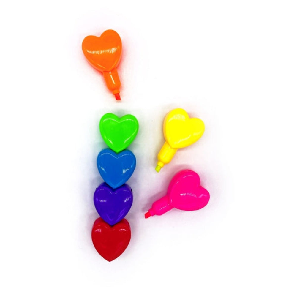 WHOLE LOTTA LOVE HEART MARKERS
