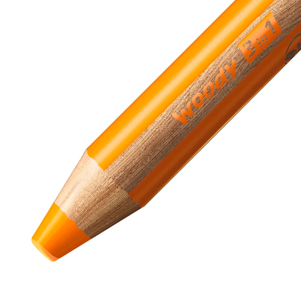 STABILO WOODY EXTRA-THICK ORANGE