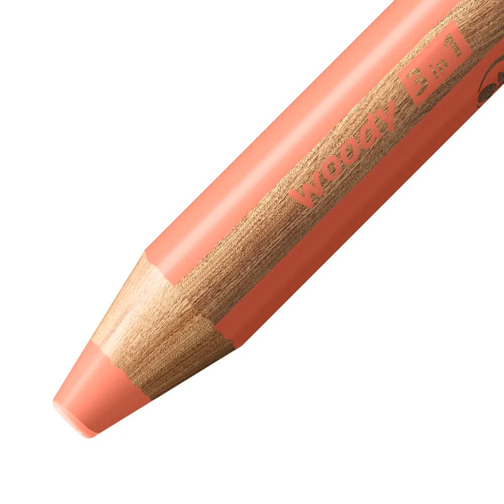 STABILO WOODY PASTEL RED