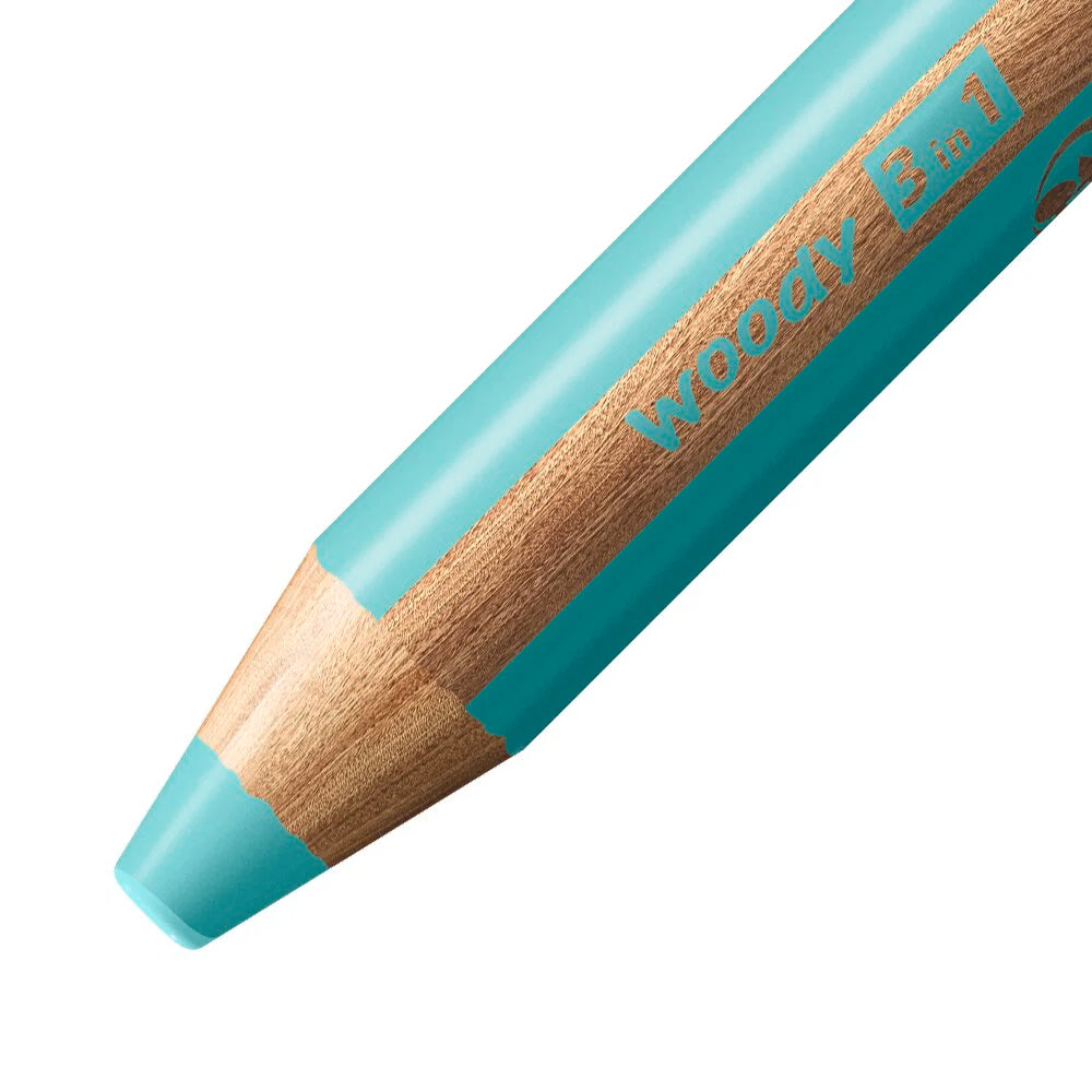 STABILO WOODY PASTEL BLUE