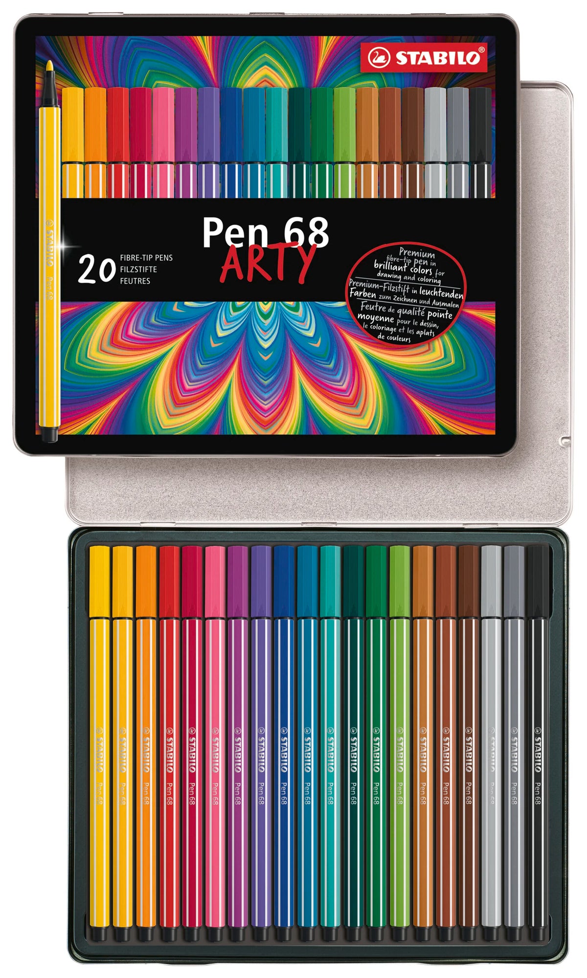 STABILO PEN 68 METAL WALLET ARTY