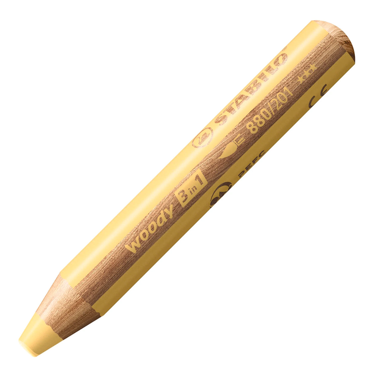 STABILO WOODY PASTEL YELLOW