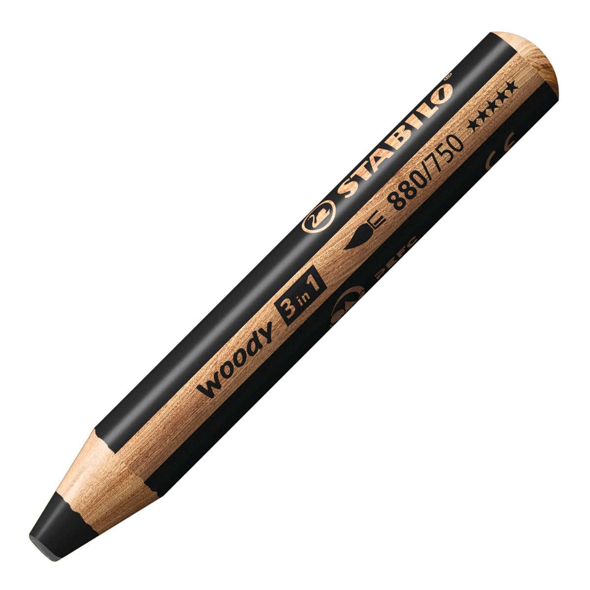 STB WOODY EXTRA-THICK BLACK
