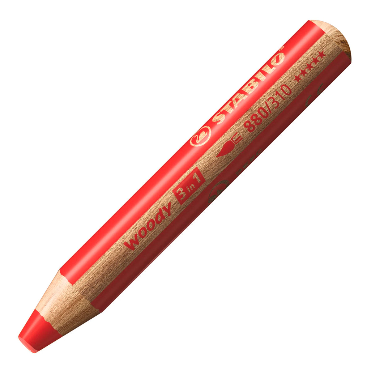 STABILO WOODY EXTRA-THICK RED