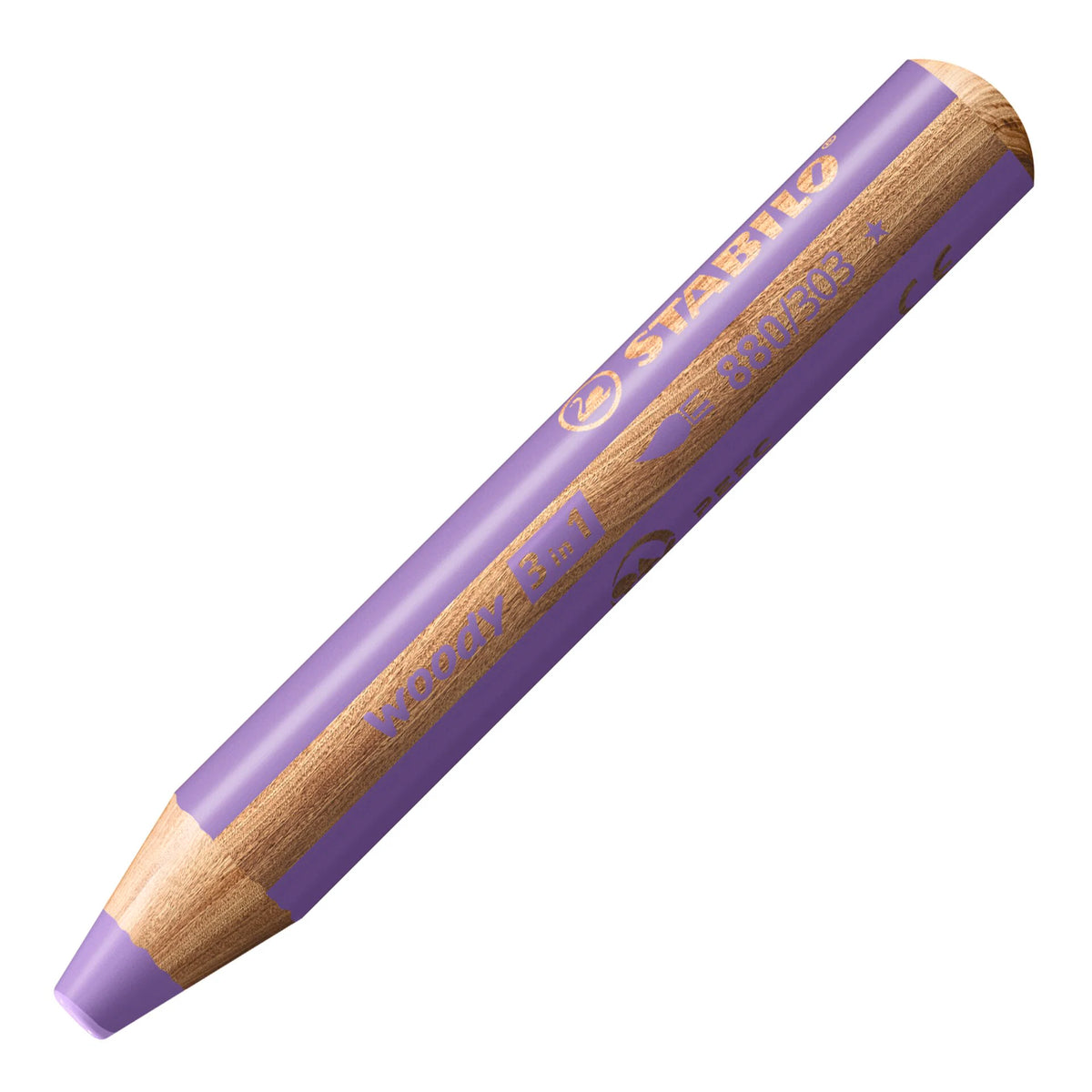 STABILO WOODY PASTEL LIILAC