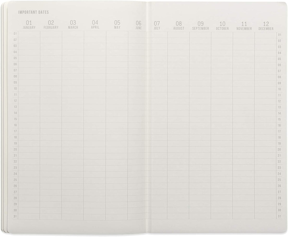 STANDARD ISSUE TALL NOTEBOOK NO. 17 BURGUNDY