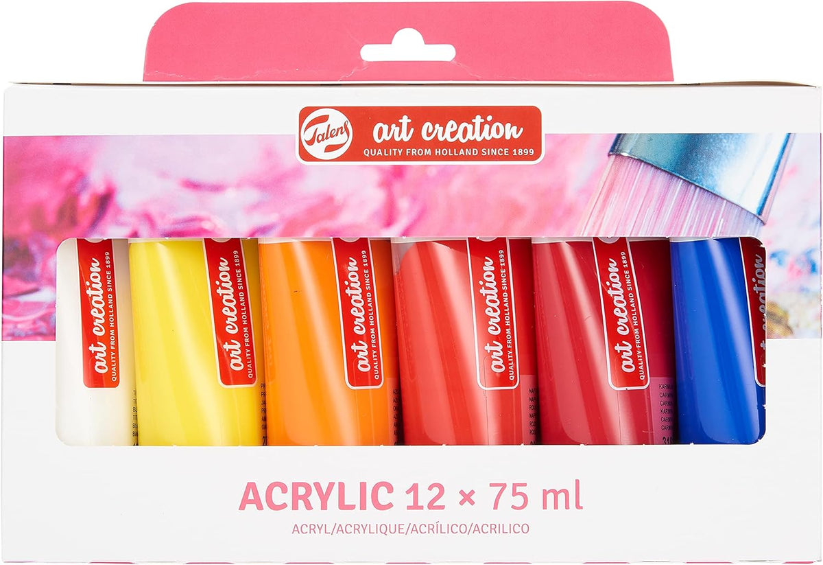 TALENS ART CREATION ACRYLIC SET 12X75ML