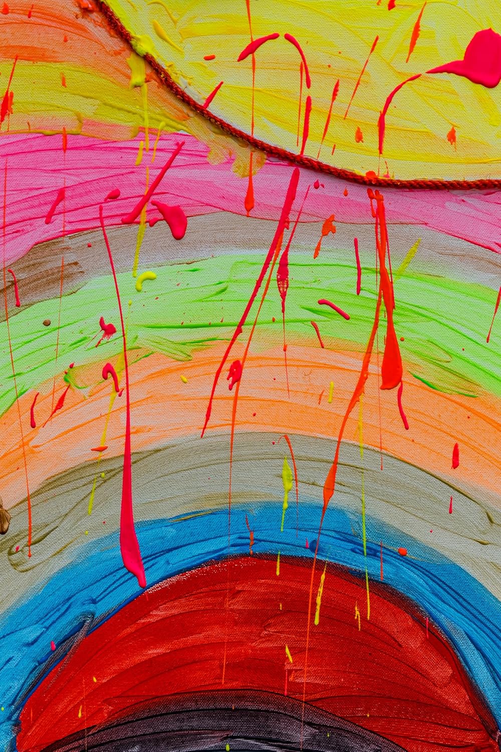 TEMPRA POT 25ML FLUORESCENT SET/6