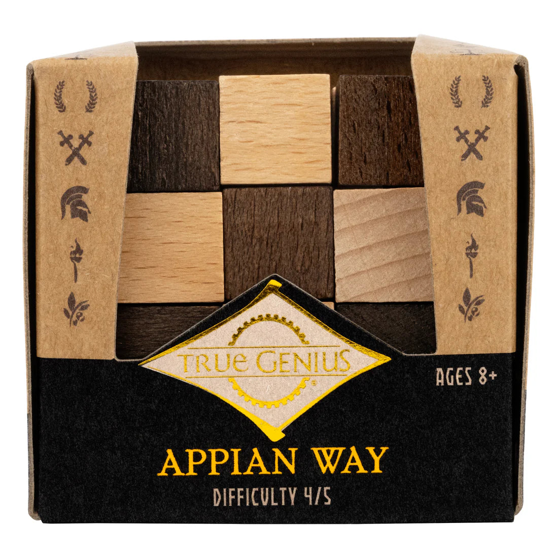 TRUE GENIUS - APPIAN WAY ROMAN CUBE PUZZLE