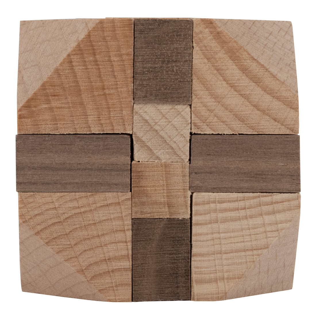 TRUE GENIUS - MOSAIC TILE INTERLOCKING WOODEN BRAINTEASER