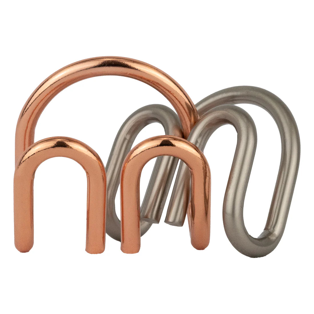 TRUE GENIUS  - ROMAN ARCHES INTERLOCKING METAL PUZZLE