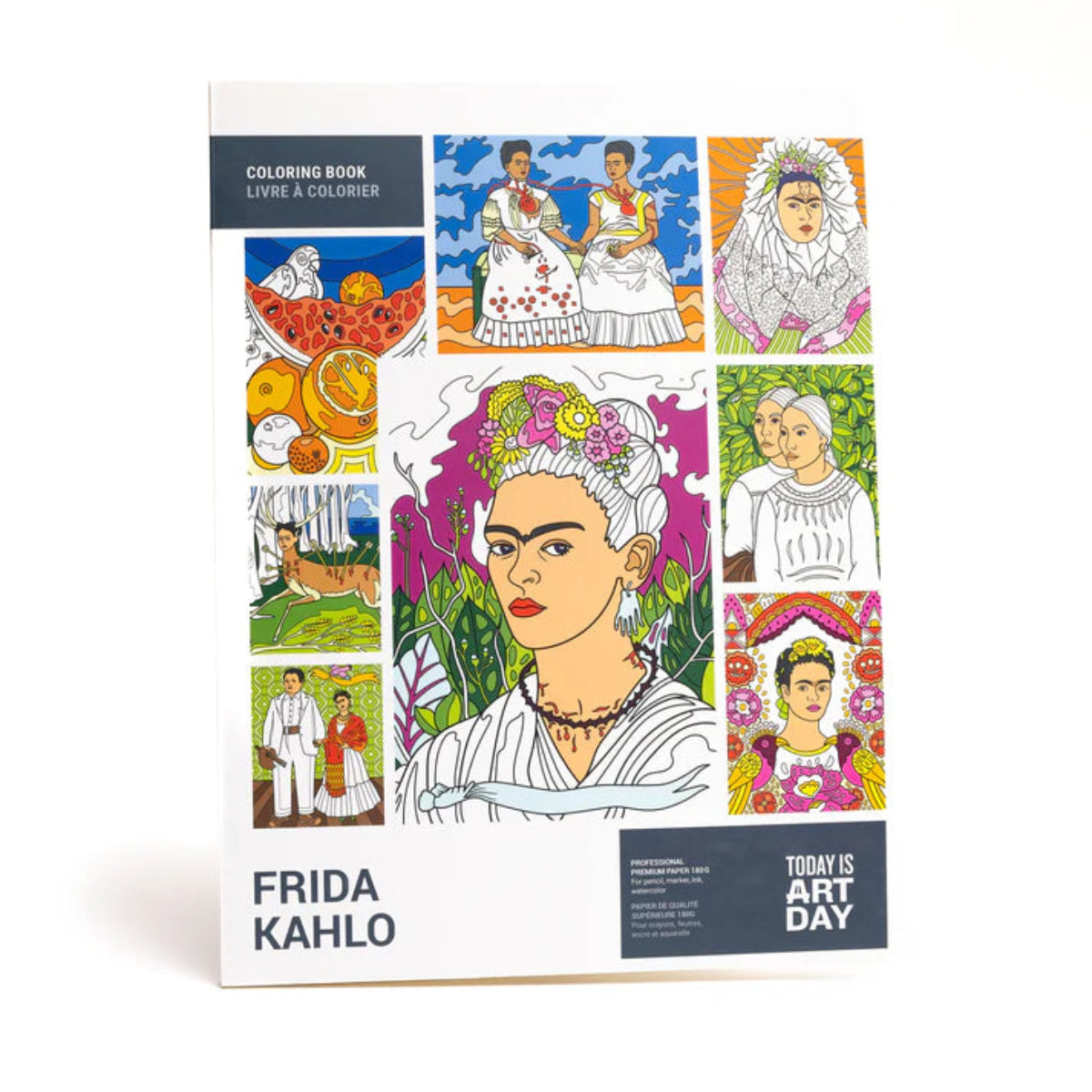 COLORING BOOK - FRIDA KAHLO