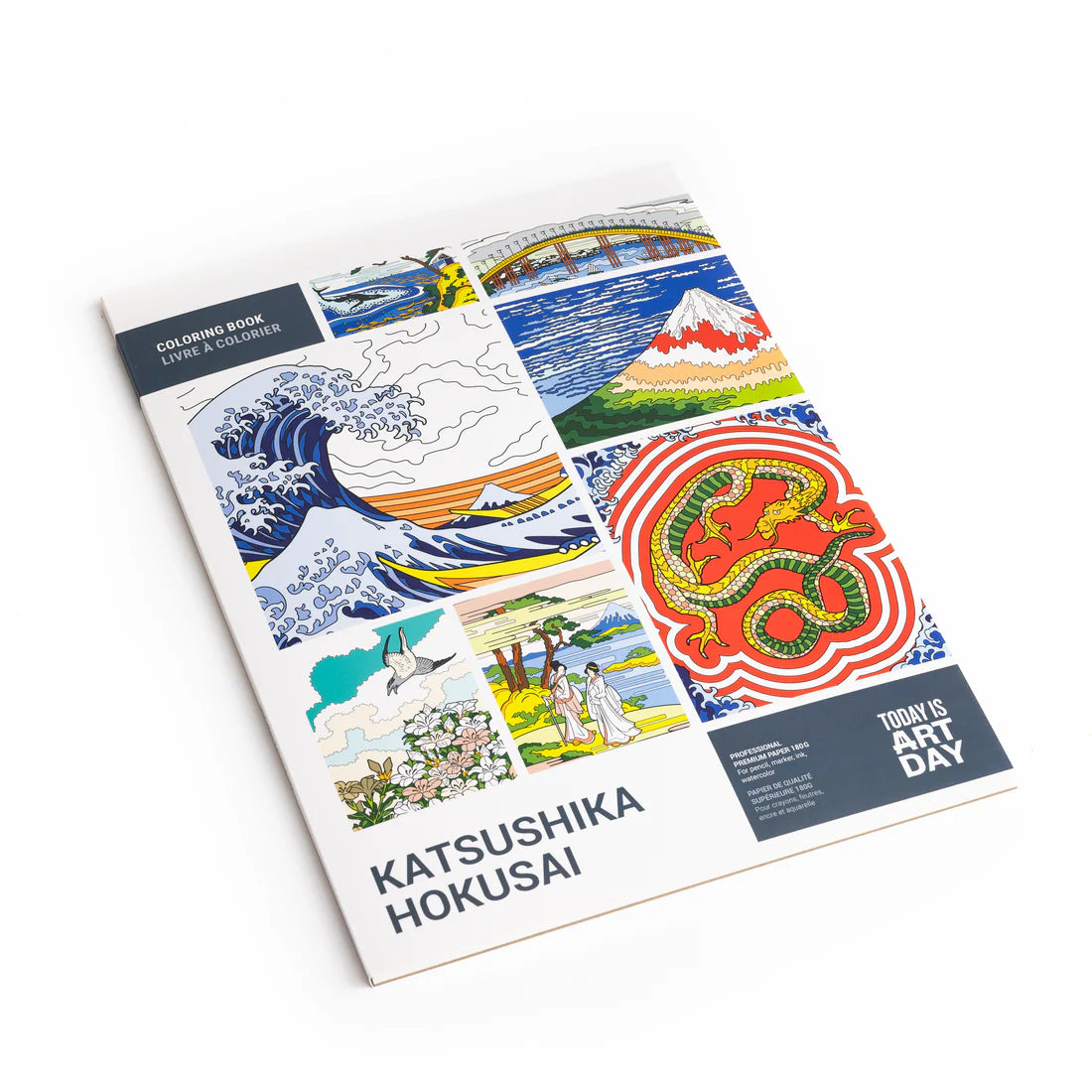 COLORING BOOK - HOKUSAI