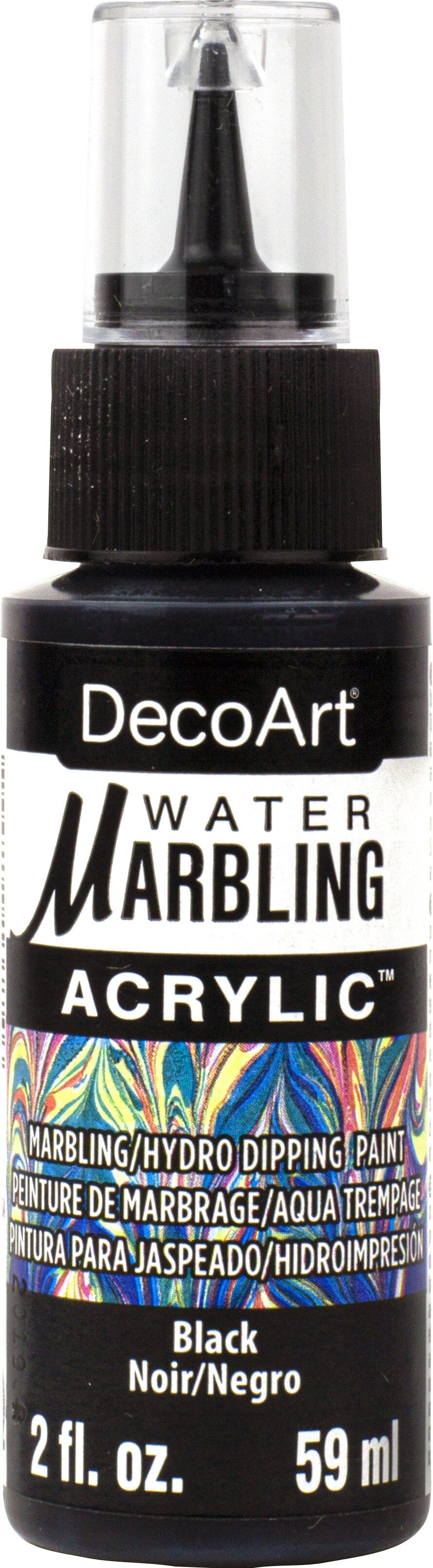WATER MARBLING PAINT 2oz BLACK
