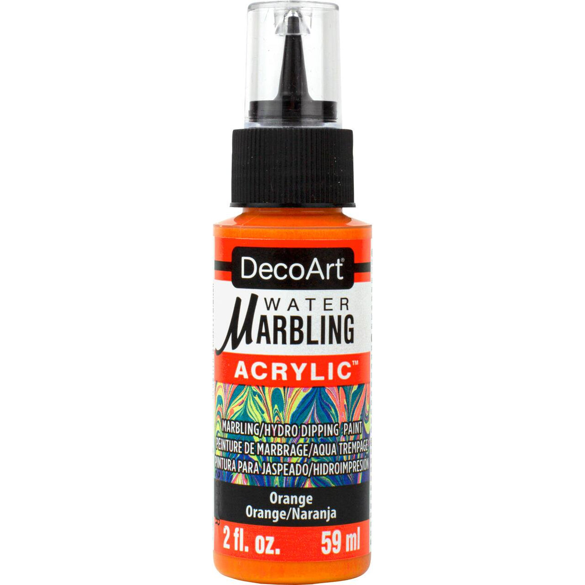 WATER MARBLING PAINT 2oz ORANGE