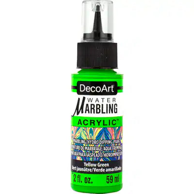 WATER MARBLING PAINT 2oz YELLOW GREEN