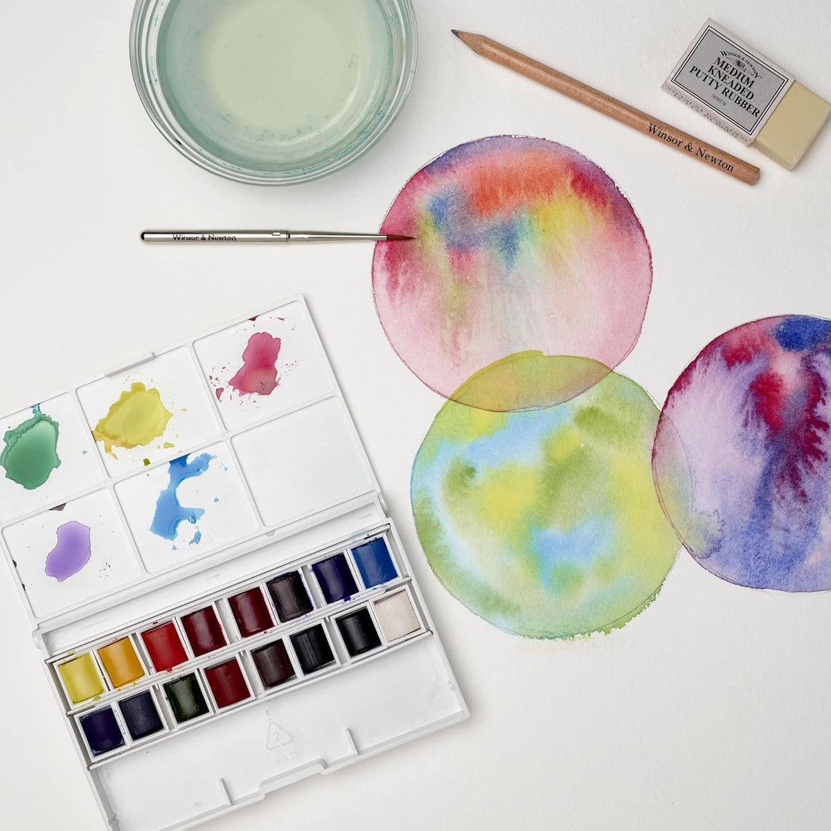 COTMAN WATERCOLORS COMPLETE POCKET SET