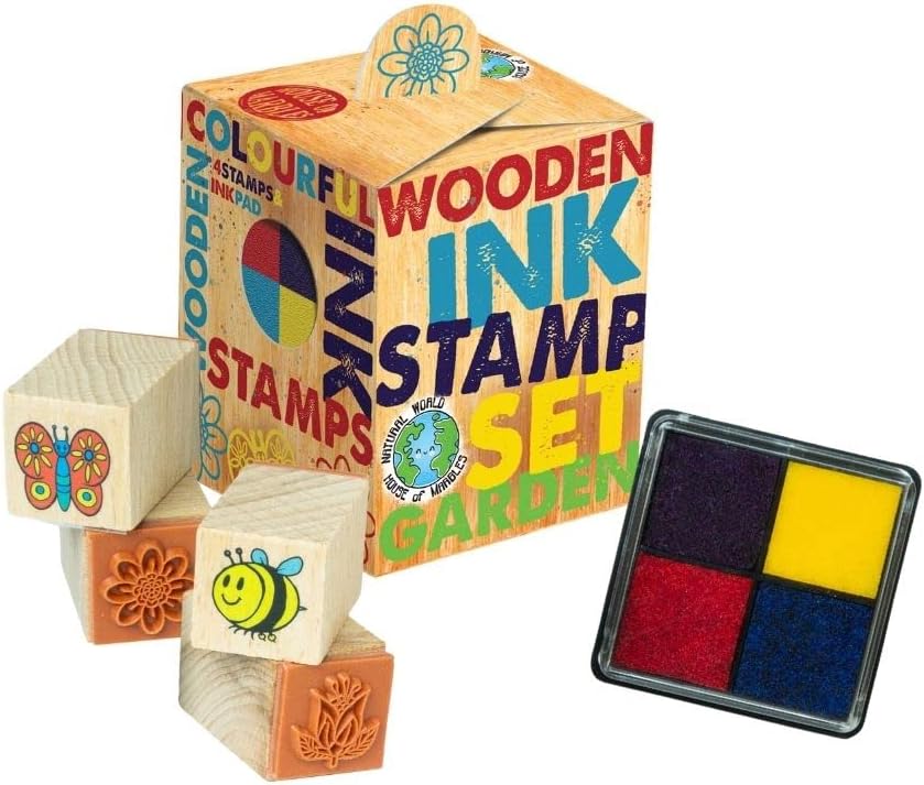 WOODEN STAMP KIT GARDEN