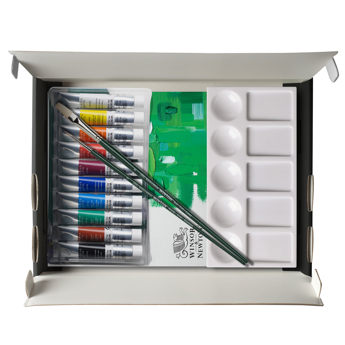W&amp;N WINTON 10 X 12 ML OIL COLOR SET (14 PC KIT)