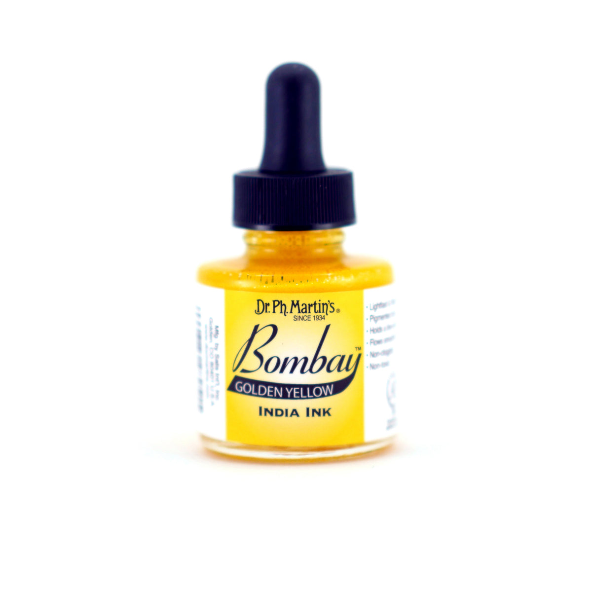 BOMBAY INK 1oz GOLDEN YELLOW