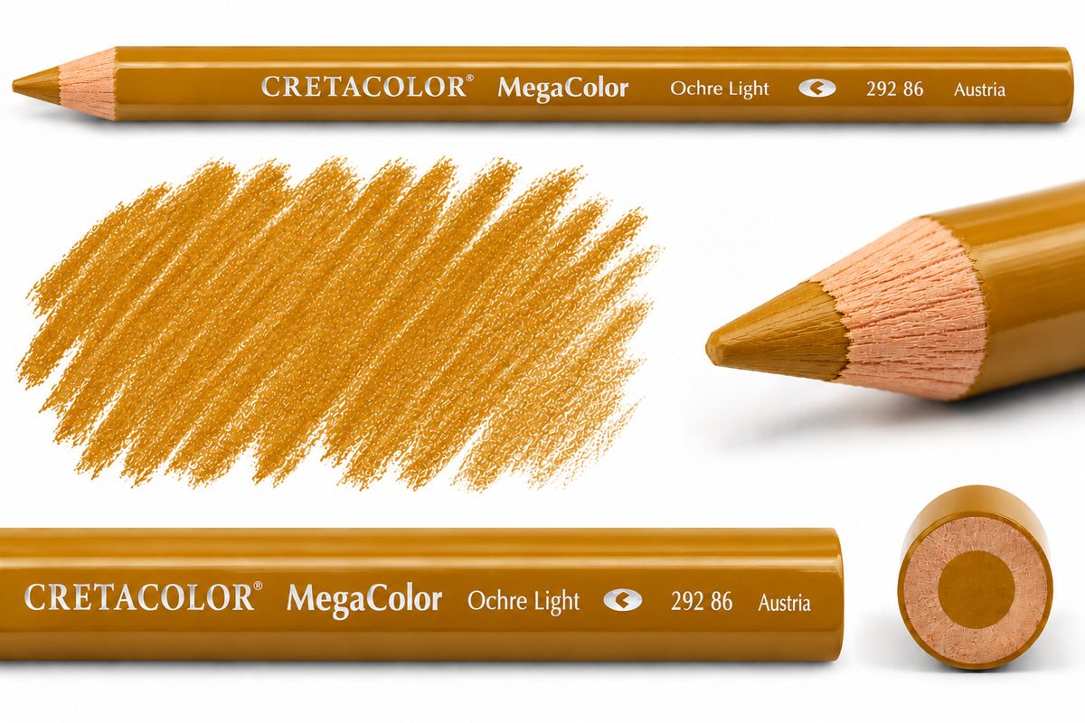 CRETACOLOR MEGACOLOR OCHRE LIGHT