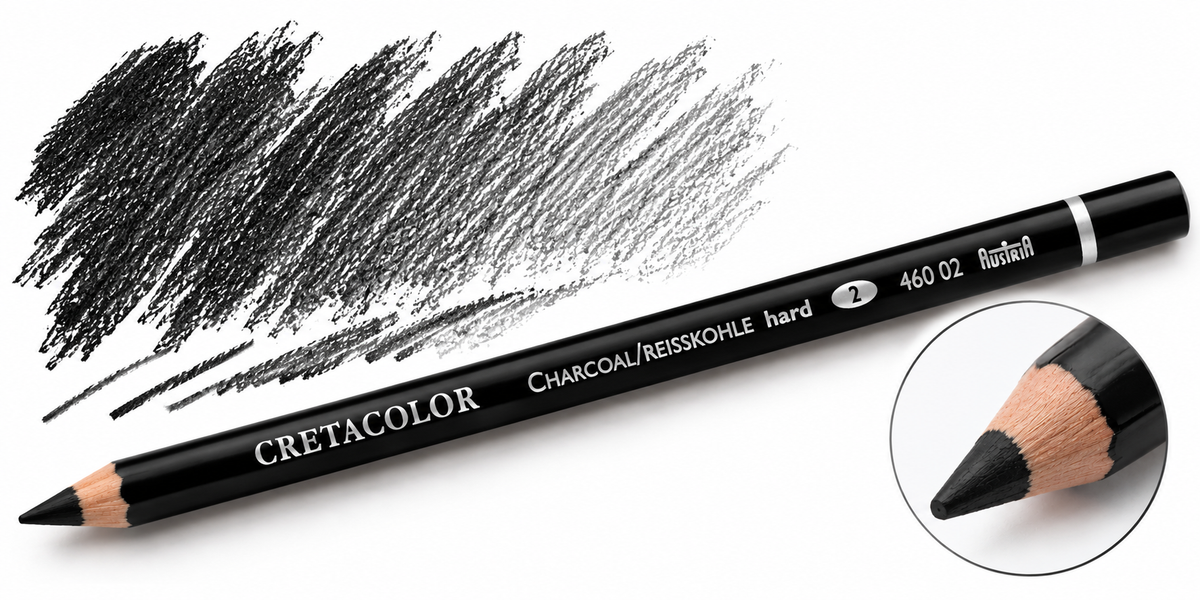 CRETACOLOR CHARCOAL PENCIL HARD