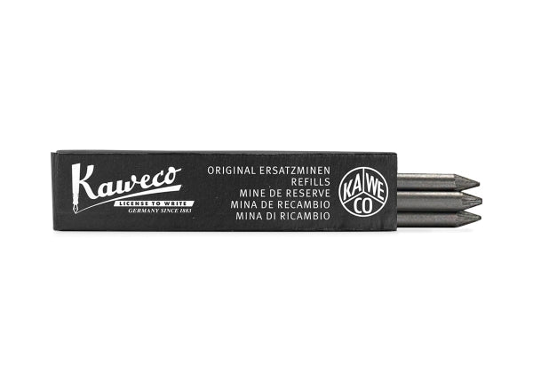 KAWECO GRAPHITE LEADS 5.6MM 5B 3PK
