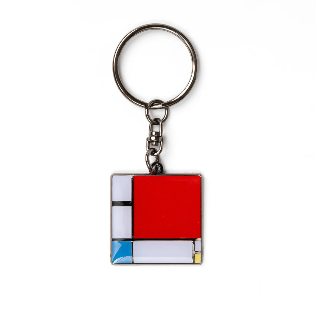 KEYCHAIN- COMPOSITION II MONDRIAN