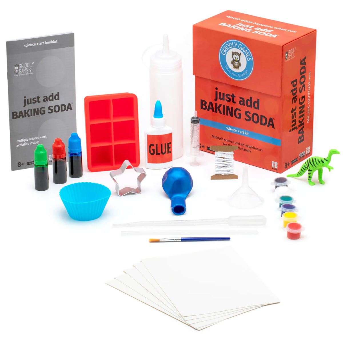 JUST ADD BAKING SODA STEAM SCIENCE AND ART KIT