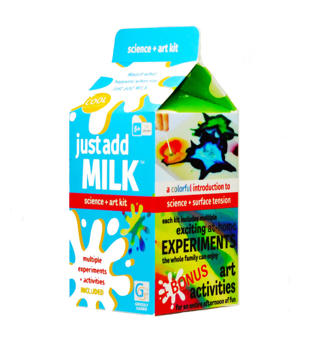 JUST ADD MILK STEAM SCIENCE AND ART KIT