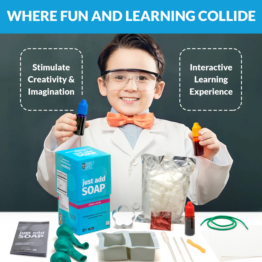 JUST ADD SOAP STEAM SCIENCE AND ART KIT