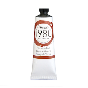 GAMBLIN 1980 OIL COLOR VENETIAN RED 37ml