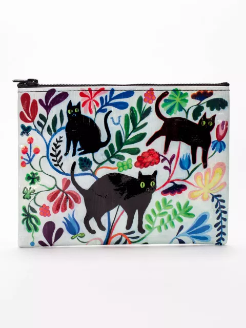 ZIPPER POUCH -HERE KITTY