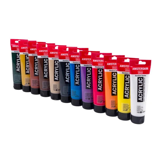 AMSTERDAM ACRYLIC VALUEPACK 12 X 120ML