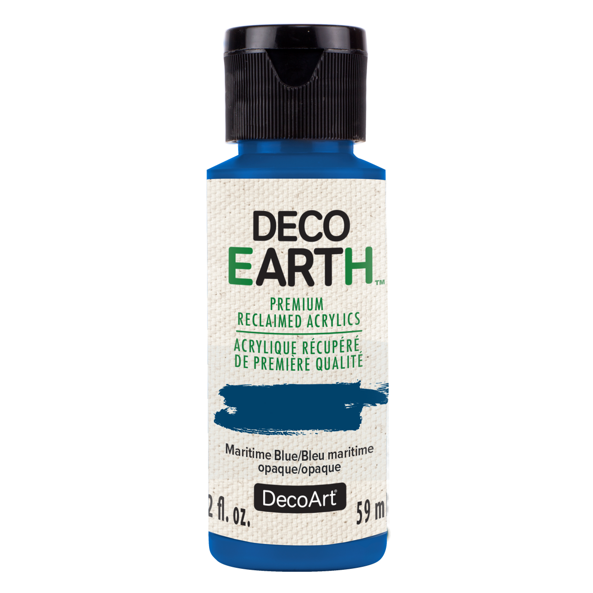 DECOEARTH RECLAIMED ACRYLIC  2OZ  MARITIME BLUE