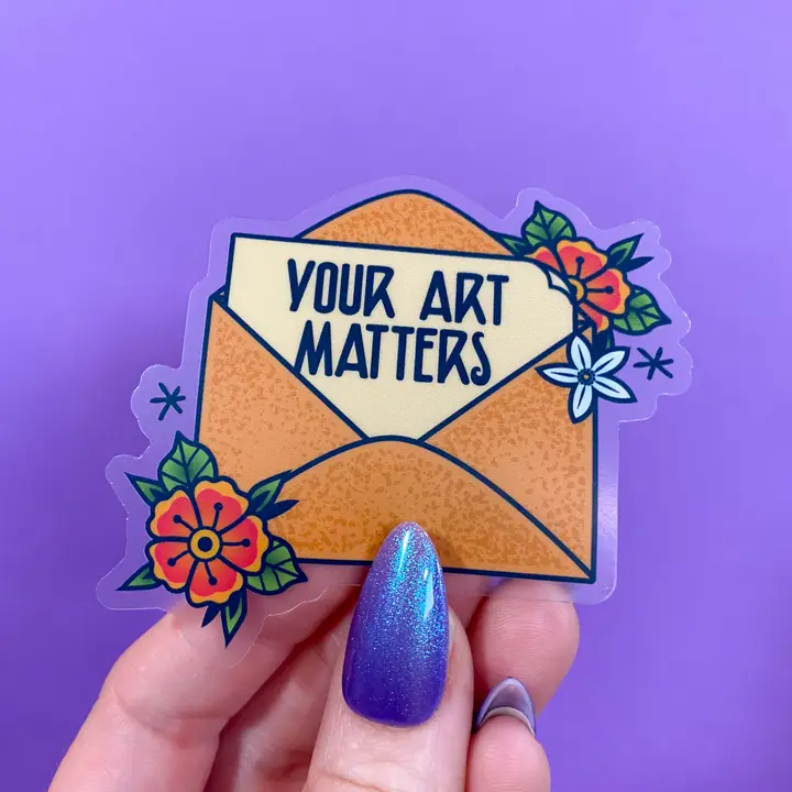 STICKER - YOUR ART MATTERS