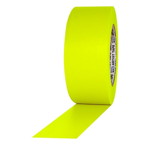 PRO ARTIST PAPER TAPE FL YELLOW 3/4 IN X 60 YARDS