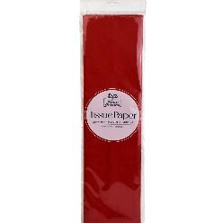TISSUE PAPER - 10 SHEETS, RED