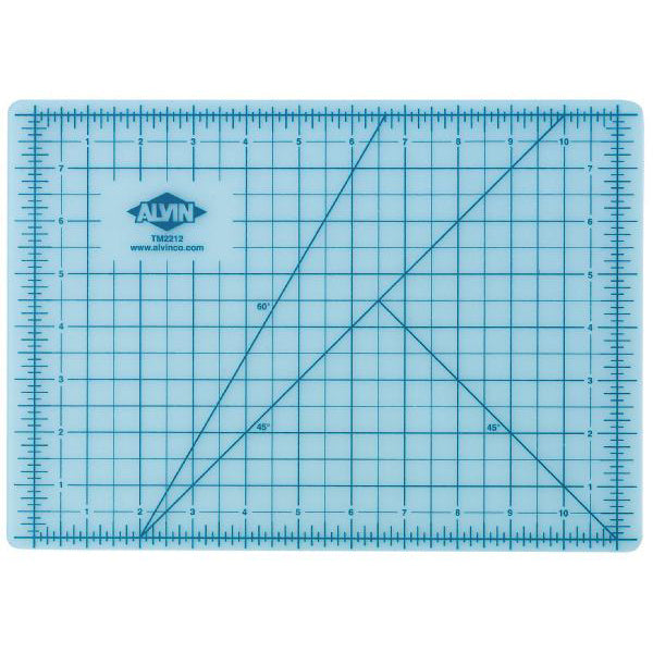 TRANSLUCENT SELF-HEALING CUTTING MAT 12&quot;X18&quot;