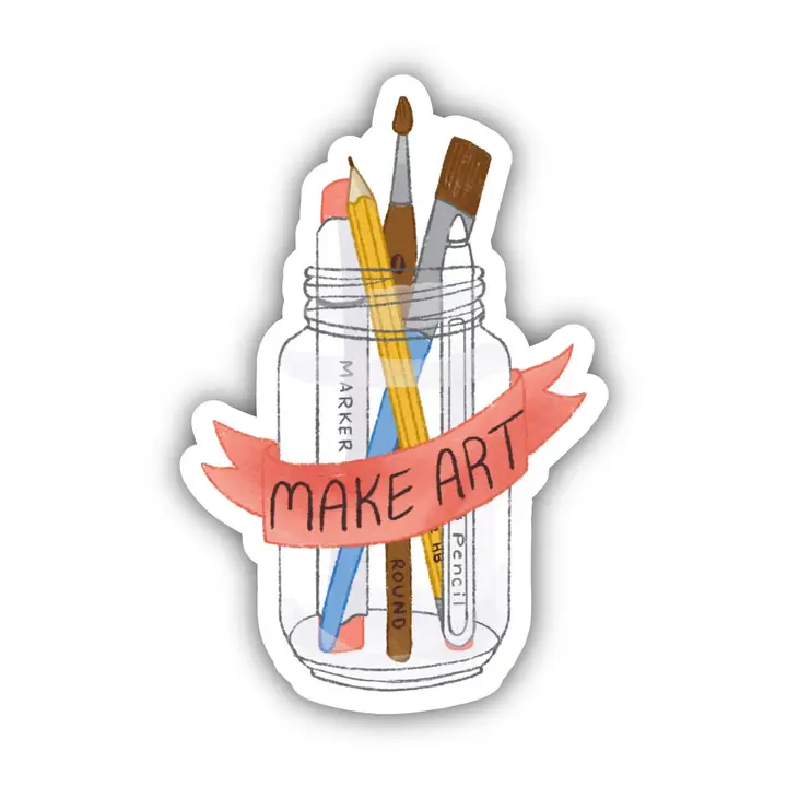 STICKER - MAKE ART