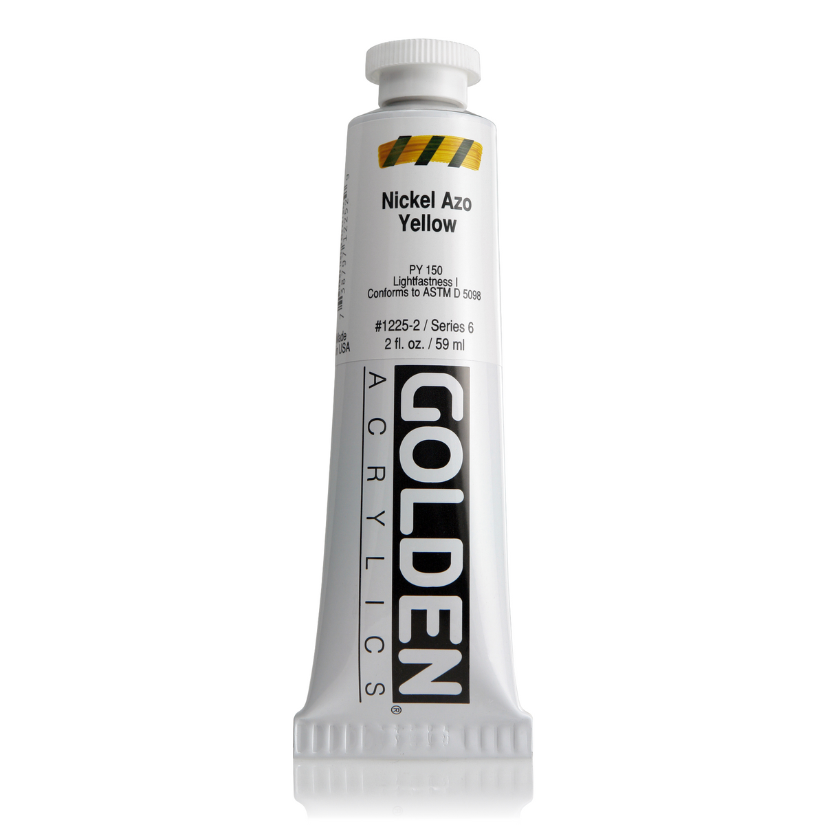 GOLDEN HEAVY BODY ACRYLIC NICKEL AZO YELLOW 2oz
