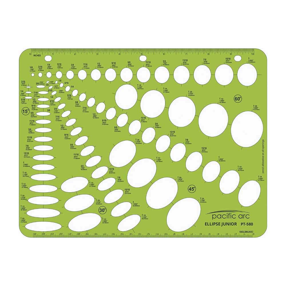 SMALL ELLIPSE GUIDE 79 TOTAL, 15/30/45/60 PROJECTION